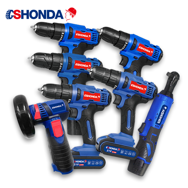 GSHONGDA Cordless 20v 8 Inch Lithium Electric Chainsaw Tools Combo Power Tool Accessories