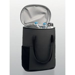 Cooler Rucksack <b>Waterproof</b> Made Water-repellent 600D RPET w PE <b>Foam</b> Insulation PEVA Lining 20L Backpack Travel Sports Silk - Product Image 4