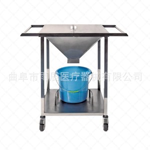 All Stainless Steel Wound Cleaning Cart 800*500*800mm Durable Hospital Furniture For Medical Use - Product Image 4