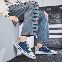 Chaussures en toile pour hommes de luxe, nouvelle collection, respirantes, chaussures de sport, chaussures de skate, baskets décontractées polyvalentes pour adolescents