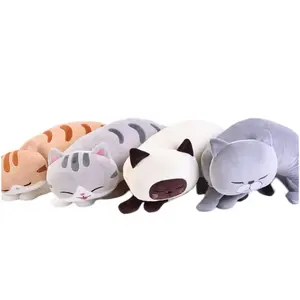 50cm gatto peluche bambola addormentata cuscino peluche personalizzato creativo peluche cuscino gatto pancia sogno cuscino