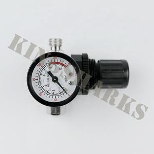 HVLP 1.4mm + 0.8mm H827 + H2000 çift Guns Hvlp püskürtme tabancası kiti plastik kutu kasa 0.8mm 1.4mm meme seti boya püskürtme tabancası - Product Image 6