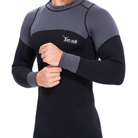 Combinaison étanche en néoprène avec fermeture éclair dorsale, thermique, pour kayak, sauvetage aquatique, plongée sous-marine en eau froide