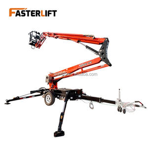 Yeni Elektrikli Hidrolik Çekilebilir Örümcek Bomlu Platform Eklemli Teleskopik Uzaktan Kumandalı Hava Çalışma Platformu - Product Image 3