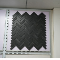 Mosaïque de marbre en chevrons à motifs multiples, pierre naturelle, nouvelle collection, très demandée, belle forme