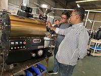 Torréfacteur à café en vente chaude, torréfacteur à café artisanal connecté, machine à torréfier le café à domicile, commercial, Tostador De Cafe