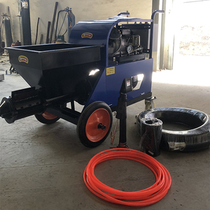 Çimento Harcı Püskürtme Makinesi Çok Fonksiyonlu Sıva Makinesi Macun Gerçek Taş Boyası Tam Otomatik Duvar Sıvama Makinesi - Product Image 5