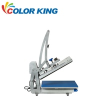 Machine de Presse à Chaud Semi-Automatique 16x20 à Ouverture Automatique et Plateau Coulissant pour Impression de T-shirts