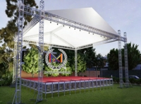 Estructura de Aluminio Cuadrada para Eventos, Exposiciones y Actividades al Aire Libre - Diseño Modular, Antioxidante, Montaje Rápido, Dimensiones Personalizadas