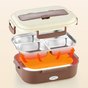<span class=keywords><strong>NOBO</strong></span> new usb heating no water food heater lunch box <span class=keywords><strong>elettrico</strong></span> in acciaio inossidabile per uso domestico in auto - Product Image 5