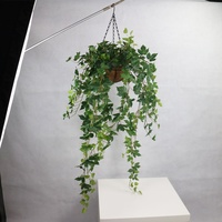 Guirlande de lierre artificiel de 80 cm de haut, vigne verte artificielle, plantes artificielles pour l'intérieur et l'extérieur, pour la maison et le balcon