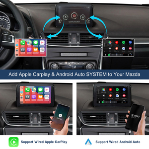 Carretera de TK78-66-9U0C <span class=keywords><strong>Apple</strong></span> <span class=keywords><strong>Carplay</strong></span> Android Auto Multimedia inteligente Interfaz de vídeo decodificador para <span class=keywords><strong>Mazda</strong></span> MX-5 <span class=keywords><strong>MX5</strong></span> 2016-2020 - Product Image 2