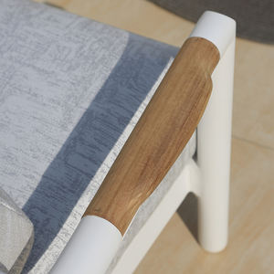 OSMEN <span class=keywords><strong>Cambridge</strong></span> Moderno Cuerda de aluminio Muebles de jardín al aire libre Sofá de 3 plazas para terraza Patio Uso - Product Image 2