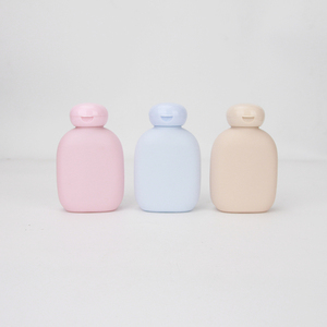 Chất lượng cao 50ml <span class=keywords><strong>100ml</strong></span> bóp chai rỗng bơm lại du lịch lật Top mỹ phẩm thiết lập cho mực dầu gội chai nhựa - Product Image 3