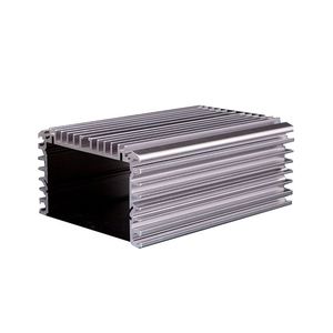 Khuếch đại âm thanh bao vây trường hợp nhôm đùn hồ sơ 6000 loạt vây tản nhiệt uốn cắt dịch vụ hàn - Product Image 1