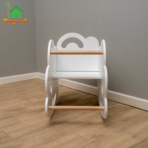 <span class=keywords><strong>Chaise</strong></span> à bascule moderne en bois colorée pour enfants, couleur <span class=keywords><strong>macaron</strong></span> arc-en-ciel, cuisine, chambre, salon, vente chaude - Product Image 5