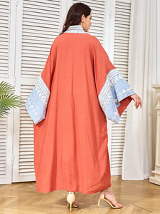 Mode <span class=keywords><strong>Abaya</strong></span> Vêtements pour Femmes Robe Fête Broderie Sequin <span class=keywords><strong>Abaya</strong></span> Oman Robe - Product Image 6