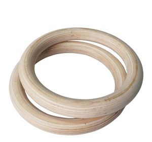 Anelli da Ginnastica in Legno Portatili Regolabili da 28mm con Cinghie in Nylon <span class=keywords><strong>per</strong></span> Allenamento di Sospensione, <span class=keywords><strong>per</strong></span> Rafforzamento del Core, <span class=keywords><strong>Esercizi</strong></span> a Casa, Capacità 100kg - Product Image 5