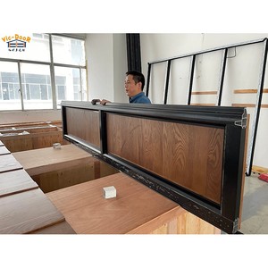 Puerta de garaje de diseño moderno para el hogar, Cedro sólido aislado, madera Real, cochera rústica personalizada, estilo de casa, ventanas de perspectiva de lujo - Product Image 6