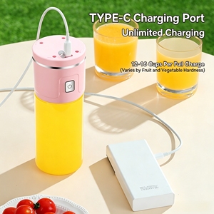 Mini <span class=keywords><strong>Licuadora</strong></span> Eléctrica Portátil, <span class=keywords><strong>Vaso</strong></span> Mezclador <span class=keywords><strong>de</strong></span> Frutas <span class=keywords><strong>con</strong></span> Carga USB, Recargable e Inalámbrica - Product Image 6
