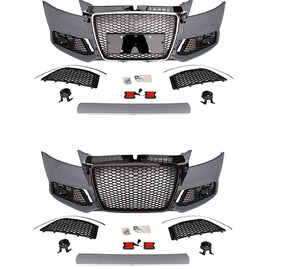 Parachoques Delantero Estilo <span class=keywords><strong>RS3</strong></span> de Fábrica con Rejilla de Panal para <span class=keywords><strong>Audi</strong></span> <span class=keywords><strong>A3</strong></span> S3 <span class=keywords><strong>8P</strong></span> 2008-2012, Kit de Carrocería Facelift con ACC PDC - Product Image 3