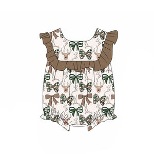 SR4160 RTS Infant Baby pink camo duck print <b>Kids</b> Wholesale Romper Sleeveless Jumpsuit girl <b>Bubble</b> - Product Image 2