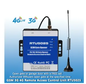 RTU5025 GSM Opener 2G 4G 5 Remote Access Controller Unit ON/OFF Switch For Swing Sliding Door Garage Open Remote Door Opener