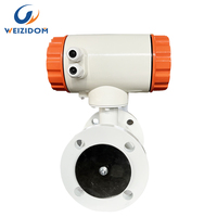 Medidor de Flujo Electromagnético Digital con Salida de Pulso RS485 de 4-20 mA, Alarmas, Medición de Aceite Multiparámetro, Acero Inoxidable de Alta Calidad