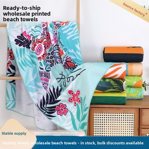 Telo da <span class=keywords><strong>Spiaggia</strong></span> ChamXue Stampato <span class=keywords><strong>in</strong></span> Microfibra, Asciugatura Rapida, Extra Large, Assorbente, per Vacanze Estive - Product Image 2