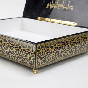 DS Newly Designed Luxurious Rectangle <b>Storage</b> Suede Lining <b>Rings</b> Bracelets Necklaces High-gloss Wooden Display Elegant DSJ-1071 - Product Image 3