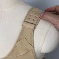 Best-seller soutien confortable fermeture frontale implant élastique réglable soutien-gorge stabilisateur post-chirurgie soutien-gorge de compression avec sangle