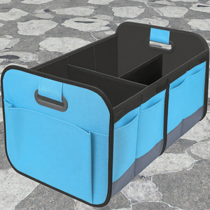 Công suất lớn Oxford vải thân cây xe tổ chức có thể gập lại nội thất lưới polyester lưu trữ hộp - Product Image 3