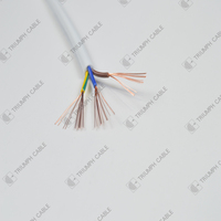 Free probe Electric kabel draht 0.75/1.0/1.5/2.5/4.0/6.0/10MM RV RVB RVS RVV RVVB kabel bare kupfer draht strang mit weiß farbe