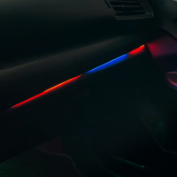 Éclairage LED Intérieur Automobile Amélioré TMPRO pour Honda Fit GK5 2014-2020, Système d'Éclairage Ambiant Dynamique 64 Couleurs Symphoniques