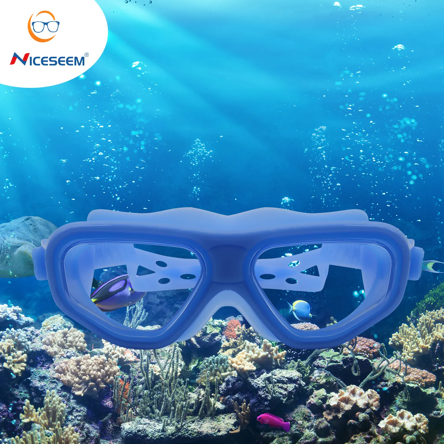 Lunettes de natation anti-buée professionnelles Lunettes de protection des yeux pour enfants adultes Joint en silicone Vente en gros en boîte