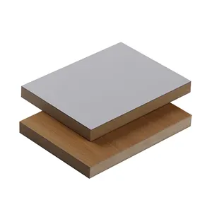 Chất Lượng Tốt Nhất 18 Mét Dày Áp Lực Cao Nhiều Lớp Mật Độ Trung Bình Fiberboard / HPL MDF Hội Đồng Quản Trị Với Giá Rẻ