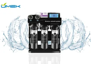 Mejor precio 400 GPD Sistema RO de <span class=keywords><strong>5</strong></span> etapas Nuevo diseño Purificadores de agua para el hogar Plástico eléctrico Color negro Venta caliente Europa - Product Image 3