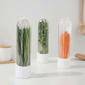 Herb Savor USA Mairun - Conservador de Frescura para Hierbas, Ecológico, de Plástico Transparente para Refrigerador, con Logotipo Personalizado - Product Image 3