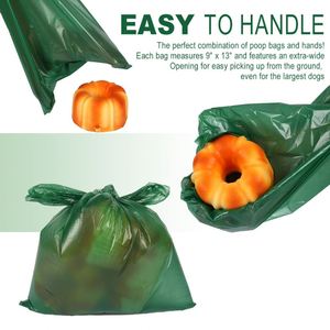 Bolsas Biodegradables Ecológicas para Desechos de Perros, Bolsas a Prueba de Fugas para Excrementos de Perros con Dispensador - Product Image 2