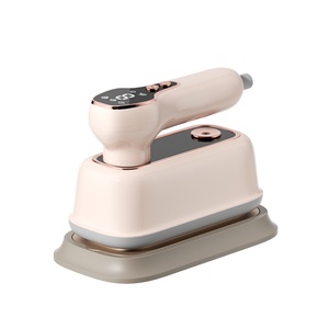 Dispositivo Doméstico Portátil de Doble Uso, Plano y Colgante, 180 °   Plancha de Vapor Portátil de 1200W con Mango Plegable, Plancha de Vapor Eléctrica para Ropa - Product Image 1