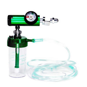 Régulateur de pression de bouteille d'oxygène médical anti-chute CGA540 & CGA870 avec manomètre pour gaz CO2 - Product Image 2