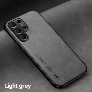 Funda Protectora para Samsung Galaxy S25 Ultra S24 Plus, Funda de Piel de Oveja de Lujo, Antigolpes, Funda de Teléfono de Cuero PU al por Mayor de Fábrica - Product Image 6