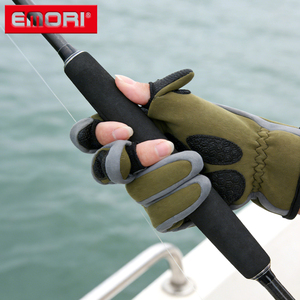 Gants de moto et de chasse en néoprène super extensible avec sangle de poignet réglable pour la pêche et le travail - Product Image 3