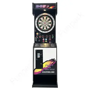 Funpark Premium Digital Coin Operated Indoor Arcade Dart Machine For Entertainment Venues