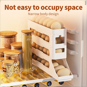 Tự động 4 lớp nhựa trứng nhà bếp tủ lạnh 30-Trứng lưu trữ cán <span class=keywords><strong>container</strong></span> trượt bên cửa chuyên dụng trứng thực phẩm - Product Image 6