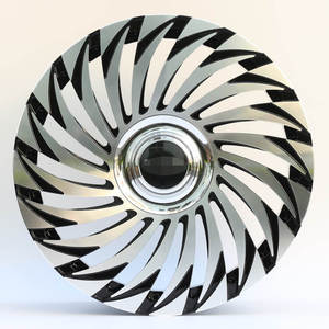 <span class=keywords><strong>Jante</strong></span> de suspension en alliage <span class=keywords><strong>d</strong></span>'aluminium forgé noir multi-rayons pour Velar Freelander 2 Defender Discovery Sport - Product Image 5