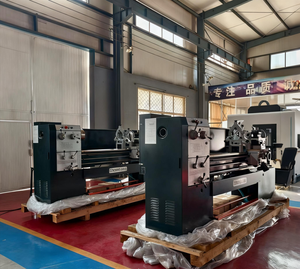 最大ワークピースの長さ1000mm、スピンドル速度24〜1600 RPMのCD6260C水平ヘビーデューティメタル旋盤 - Product Image 6