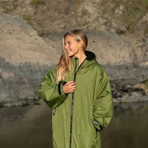 Manteau d'hiver épais amélioré pour l'extérieur, vêtements <span class=keywords><strong>de</strong></span> protection contre le froid, peignoir chaud pour l'entraînement à la natation, <span class=keywords><strong>cape</strong></span> <span class=keywords><strong>de</strong></span> <span class=keywords><strong>surf</strong></span> et <span class=keywords><strong>de</strong></span> plongée - Product Image 3