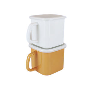 Beyaz serisi emaye kare gıda kapları kolu ve emaye kapak 1.2L 1.45L 2.65L - Product Image 4
