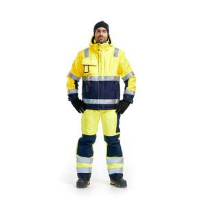 BLAKLADER - 188519773389D84 Pantalon d'hiver haute visibilité Jaune/Bleu marine-EAN 7330509375693 HI-VIS WORKWEAR - Product Image 3